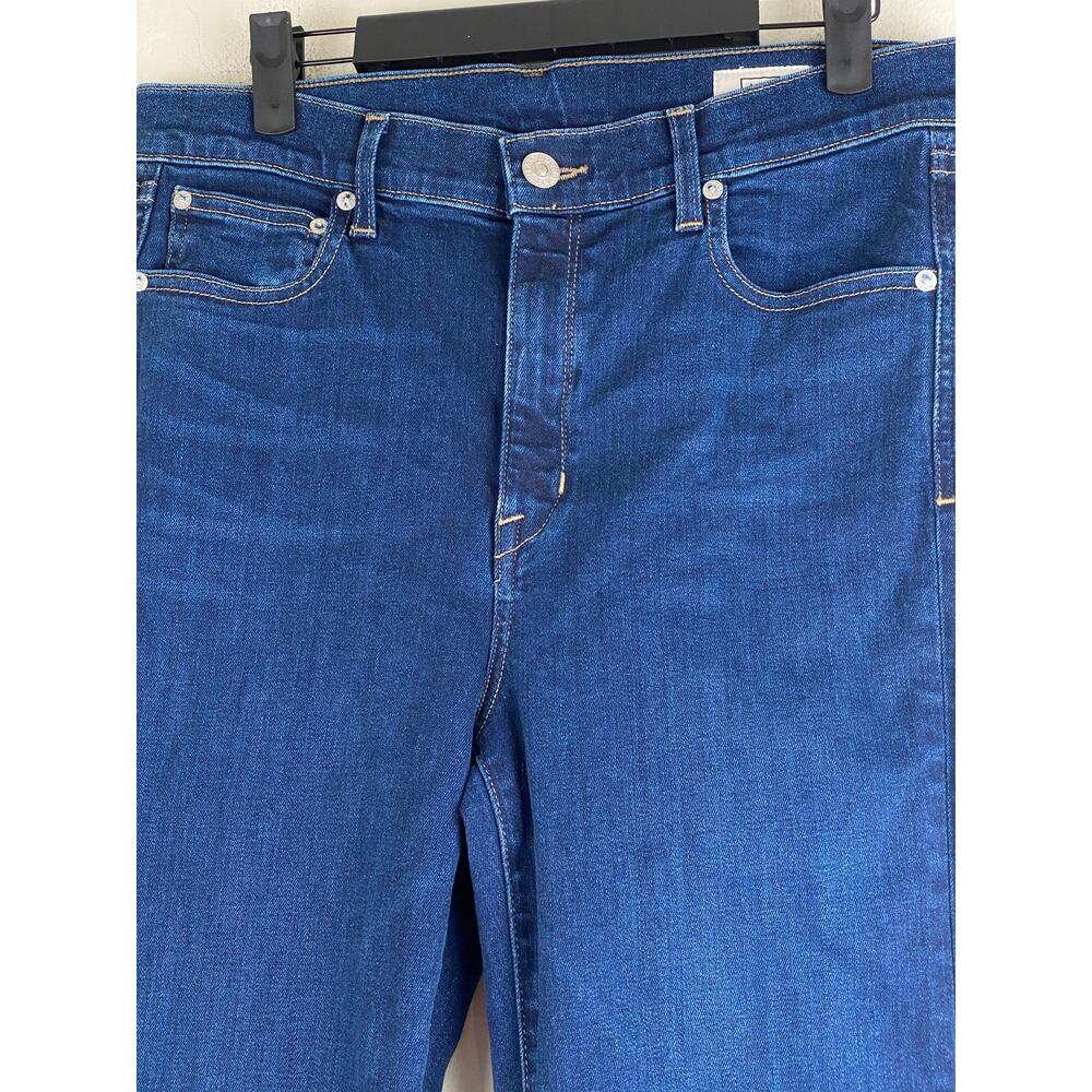AYR The Pop Straight Leg Jeans Tall 30L Blue Dark Wash USA - Picture 7 of 14